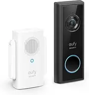 [eufy Security] Video Doorbell Wireless C210 (S200) Battery Kit with Chime, Wi-Fi Connectivity, 1080p Resolution, No Monthly Fee, 120-Day Battery, AI Detection, 2-Way Audio Wire-Free Doorbell Camera
