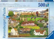 500pc Ravensburger Escape To Suffolk Family/Teens Jigsaw Puzzle Game 49x36cm