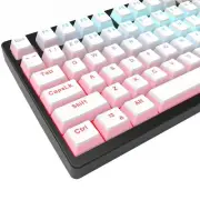 Pudding Keycaps, PBT Keyboard Keycaps 129 Keys Set Custom Keycap Set, Shine T...