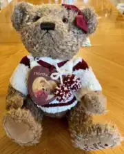 ZONDERVAN Plush LOVE BEARS ALL THINGS Bear NEW Scripture Book 2001 VTG C4