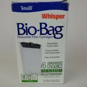 Tetra Whisper Bio-Bag Cartridge Medium 4 PACK