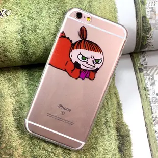 Moomin嚕嚕米 小不點透明手機殼8plus/7plus/7/8/6/6s/6plus/6splus