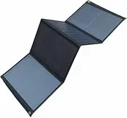 Solar Panel, Folding Solar Panel Folding 5V Mobile Phone Notebook Outdoor Power Supply 40W Can Store Electricity Solar Folding Bag for RV, Camper, Vehicle, Caravan