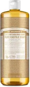 DR. BRONNER'S Pure-Castile Soap Liquid (Hemp 18-in-1) Sandalwood Jasmine 946ml