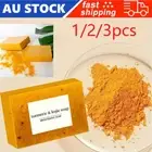 Lemon Turmeric and Kojic Acid Soap Bar-100G, Skin Brightening, Natural Granular