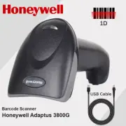 Honeywell Adaptus 3800G USB Wired Handheld 1D Barcode Scanner Code Reader Black