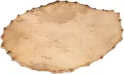 ibasenice Yellow Cowhide Drum Skin Replacement Drum Head for Percussion Instruments Sturdy