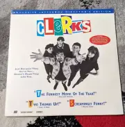 Clerks Laserdisc Kevin Smith Brian O'Halloran Jeff Anderson Brand New