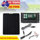 12v solar panel kit 25W solar battery charger+60A Controller for RV Boat Camping