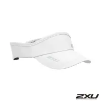 在飛比找momo購物網優惠-【2XU】慢跑中空帽 可調式(白)
