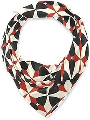 [miaozhen] Silk square lightweight hijab for men for winter 35’’ Maltese Cross Manuscript bufandas para mujer para frio, Maltese Cross Manuscript