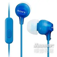 在飛比找樂天市場購物網優惠-【曜德↘狂降】SONY MDR-EX15AP 藍色 線控支援