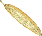 Incense Sticks Holder Metal Leaf Boat Incense Burner Ash Catcher Metal Leaf Ash Catcher Burner Tray Holders Insence Ash Catcher for Home Office Tea House Accessories(21CM/8.3IN)