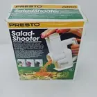 New In Sealed Box • Presto 02910 Salad Shooter • Electric Slicer/Shredder.