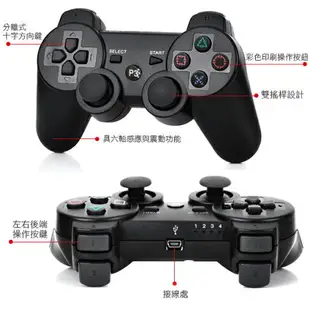 PS3 遊戲手把 附USB線 有線手把 搖桿 有線手柄 主機 電玩 USB 六軸感應 手把 遊戲