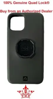 QUAD LOCK® MOTORCYCLE SCOOTER BICYCLE IPHONE "11 Eleven Pro" CASE COVER HOLDER