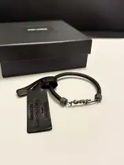 Saint Laurent Paris YSL Leather Bracelet Small