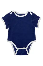 Feather 4 Arrow Terry Ringer Bodysuit in Twilight at Nordstrom, Size 18-24M