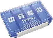 Puzzle Design PAC-374 PSL Lure Case Slim II W 8.0 x H 5.5 x 1.1 inches (204 x 140 x 28 mm), Blue Clear