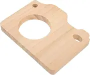 ERINGOGO Wooden Camera Shaped Decor Adorable Home Ornament for Desk Table Shelf Creative Wooden Craft Decor for Living Bedroom Office Unique Present Idea