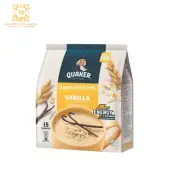 QUAKER Oats Cereal 3in1 Drink Vanilla 15 Sachets - Halal Certified Malaysia