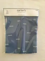New Carter's Boys Little sleep bag sack Mama Dada sleeveless Small