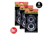 Handy Hardware 6PCE Stainless Steel Sink Strainer Set 66mm x 78mm