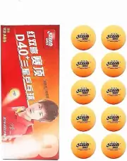 DHS 3-Star Table Tennis Ball ABS D40+,Table Tennis Ball of World Championship...