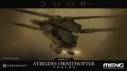 MENG MODELS Dune Movie: Atreides Ornithopter 7"wingspan, 4"long Kit MGMMMS11