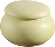 HAPINARY Leakproof Ceramic Jar Travel Size Sample Holder for Cosmetics and Cream Storage