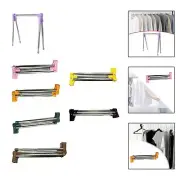 Portable Garment Rack Mini Clothing Rack Small Clothes Airer Folding Clothes