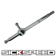 CHROME PERFORMANCE MANUAL SHORT THROW GEAR SHIFTER SELECTOR FOR TOYOTA 12X1.25 (for: Toyota)