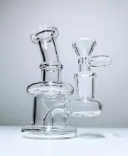 4.5" Mini Glass Hookah Diffused Perc Premium Quality Hand Pipe Smoking Pipes