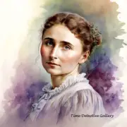 Helen Keller in Watercolor - Art Print