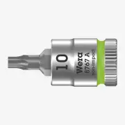 Wera 003390 8767 A TORX Zyklop Bit Socket with 1/4" Drive, T10