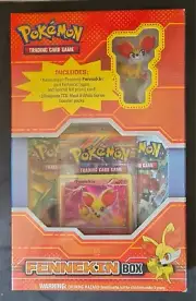 Pokemon Sealed Fennekin Box Black & White Dragons Exalted & Plasma Booster Pack