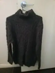 Dark Grey Cardigan Jumper Clothes