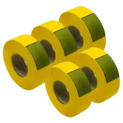 5PK Marking Tape Solid Yellow Glow