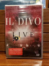 在飛比找Yahoo!奇摩拍賣優惠-IL DIVO-Live at the Greek 正版 新