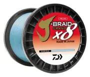 Daiwa JBGD8U80-3000IB J-BRAID GRAND 8X 3,000YDS BULK SPOOL ISLAND BLUE