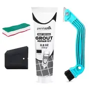 PentaUSA Grout - Tile Grout Repair Kit with Grout Removal Tool Premix Grout B...