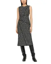 Lafayette 148 New York Fringed Sheath Dress