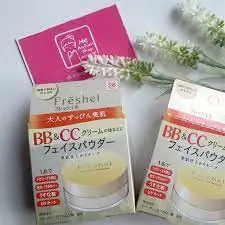 Kanebo Freshel BB & CC 美容粉 SPF26 / PA + + 10g