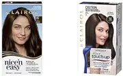 Clairol Permanent Hair Colour Bundle: Clairol Nice'N Easy 4G Natural Dark Golden Brown + Root Touch Up Permanent - 4 Dark Brown, For Brown Hair