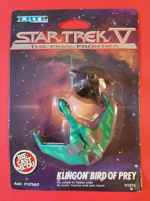 Star Trek Ertl Klingon Bird of Prey die cast 1989