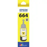 Epson T664 Eco Tank Ink Bottle Yellow