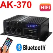 AK370 Audio Amplifier Bluetooth 5.0 HIFI Audio Stereo Amplifier Bass AMP
