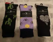 (3) NWT Marc Ecko Cut & Sew - Bees Knees/Cactus Socks