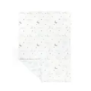 Goodnight Little Moon Reversible Soft & Plush Oversized Baby Blanket, 50" x 3...