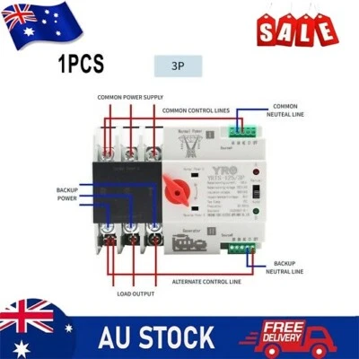 Reliable Dual Power Automatic Transfer Switch For Smooth Power Transitions
